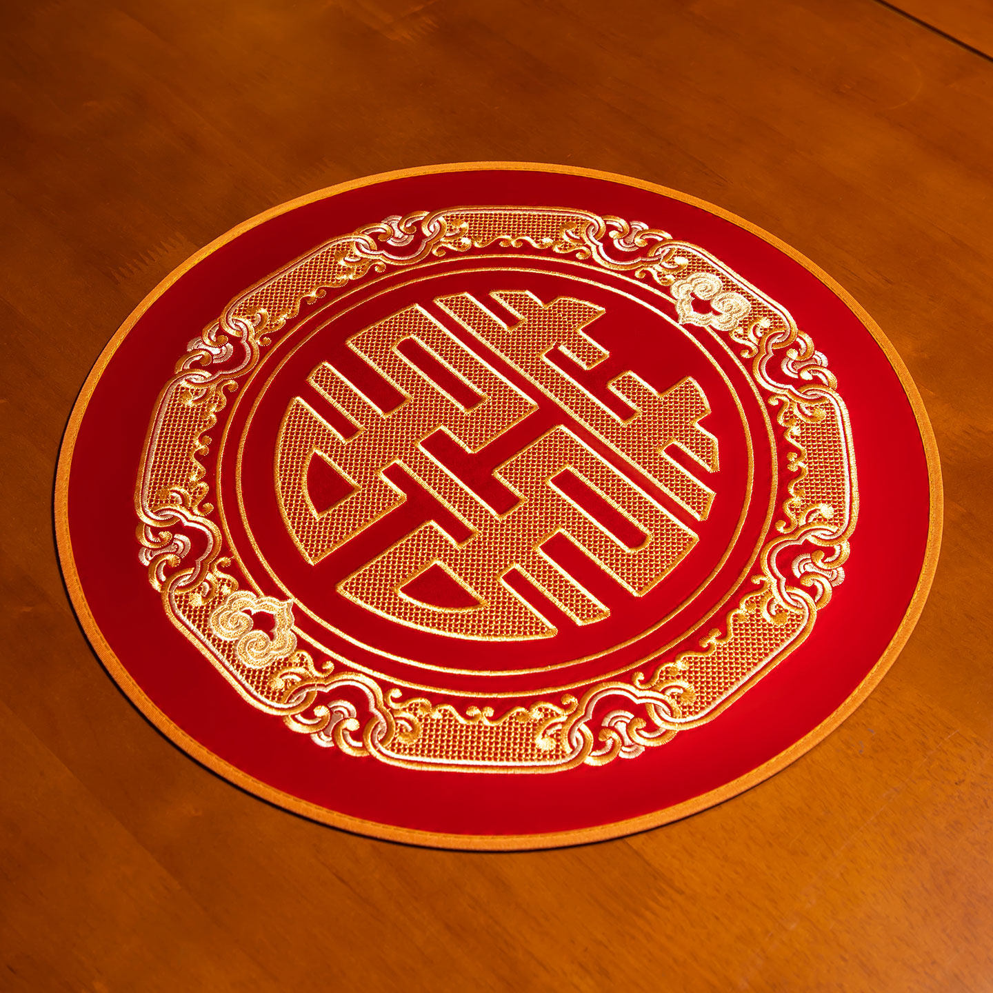 杯垫防滑防烫定制福字红色喜庆春节软垫餐桌垫国潮隔热垫吸水速干,居家布艺,餐垫,淘宝优惠券,粉丝福利购,淘宝优惠卷