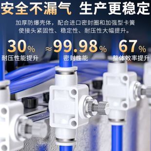 kt气管调节阀气动气阀气流节流阀气动可调管道节气快插接头SA8