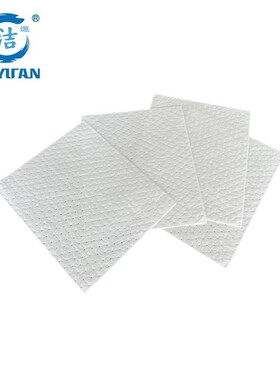 OP25040B洁源2MM厚耐磨吸油片500X400MM100片/箱吸油棉压点吸油垫