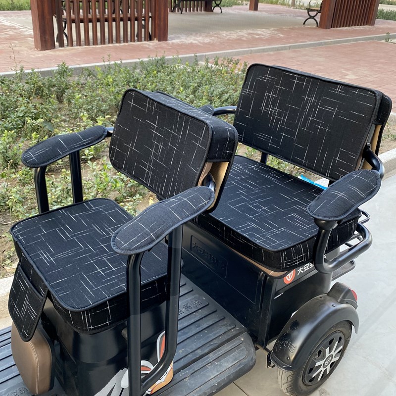 大安罗纳多花冠6MAX座套花冠6PRO三轮车坐垫套四季通用电动车座垫