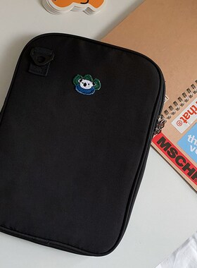 韩国she said that简约便携刺绣可爱考拉电脑包 大小号电脑保护套