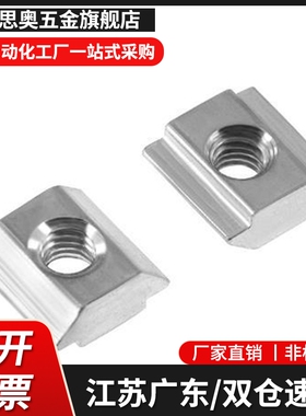 AHN31-206-M3/M4/M5/M8/M6-206/308/408/4010 不锈钢滑块螺母