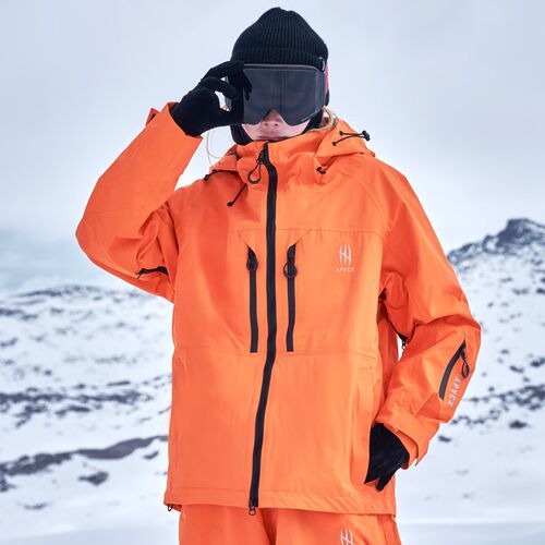 【防水3万】APVCX滑雪服2.0 全压胶硬壳雪服防水雪地服单双板雪服