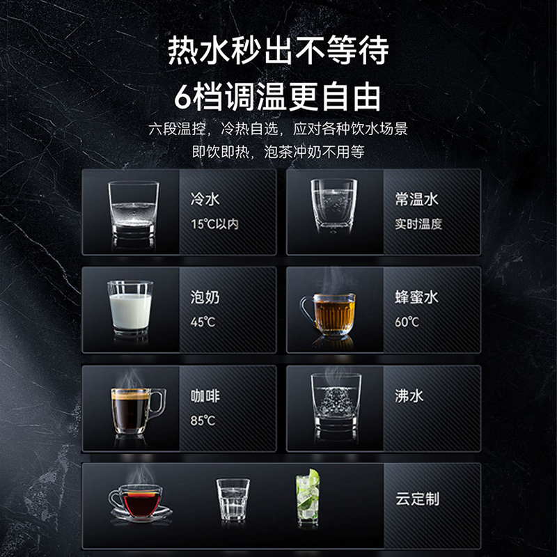凯度G1家用管线机壁挂式净水器即热饮水机台式餐边柜速热直饮茶吧