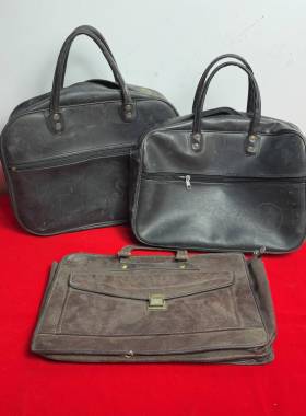 八十年代老物件皮包公文包老旧手提包民俗怀旧收藏拍摄道具摆件