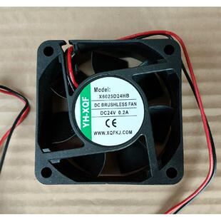 全新YH-XQF X6025D24MB/LB/HB/UB 6025/厘米 6CM 24V 变频器风扇
