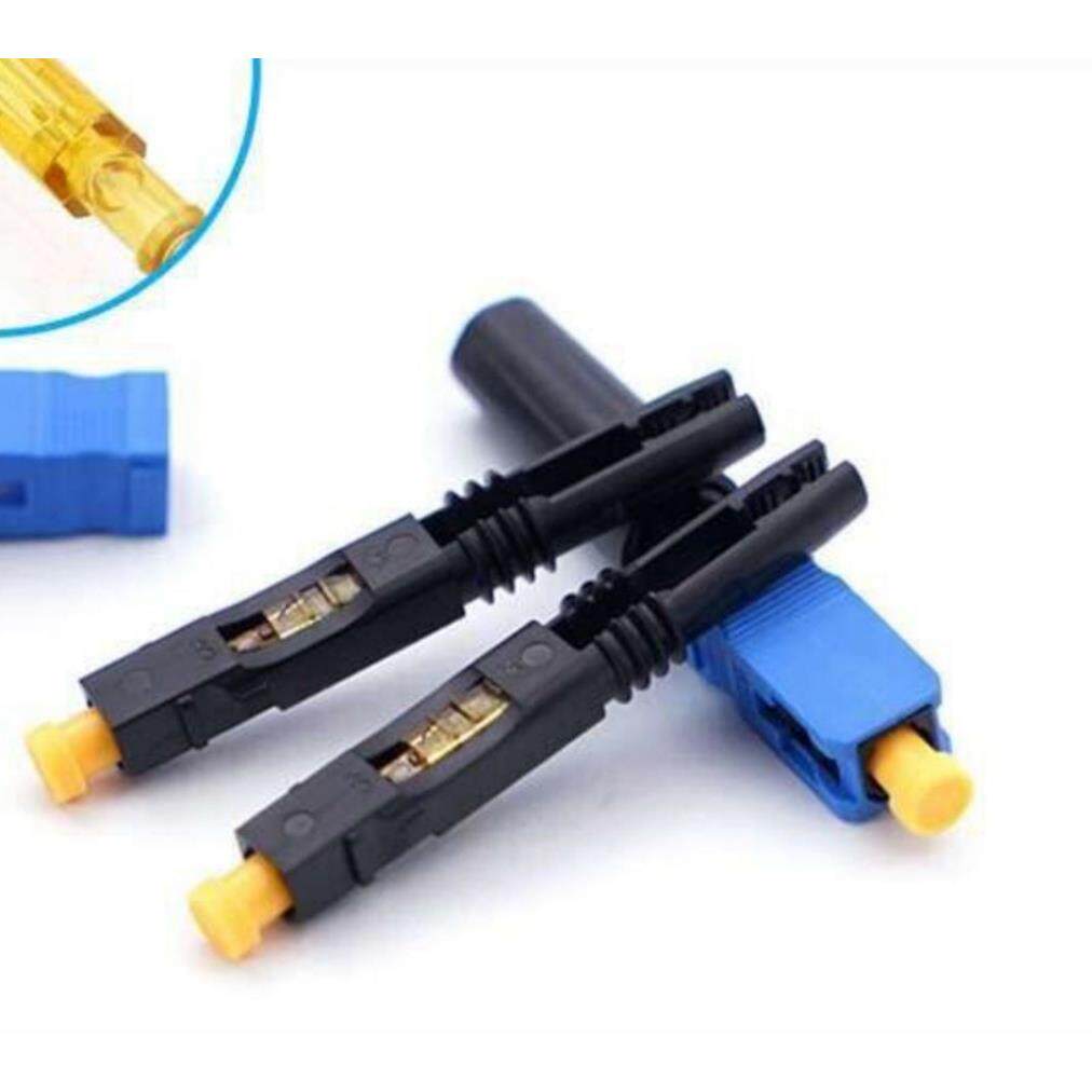 FTTH预埋式SC光纤快速连接器SC光纤冷接头皮线冷接电信移动冷接子