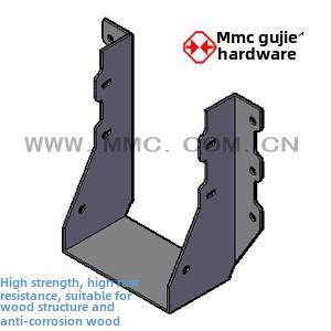 梁托连接件 U型挂件 木屋配件 木结构别墅金属配件 JUS-1218 固捷