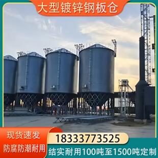 镀锌粮食钢板仓大型加厚多层钢板仓玉米稻谷仓源头厂家现货