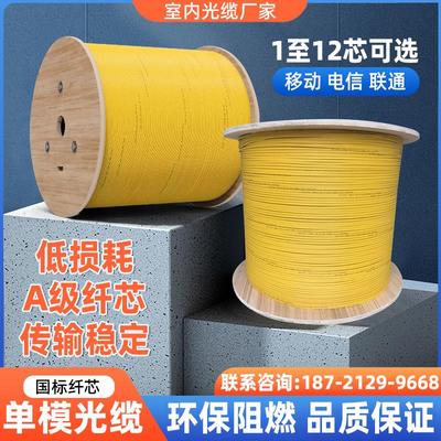 2.0单芯缆g657A2长飞光纤光缆线单模双芯缆2芯厂家直销国标电信级