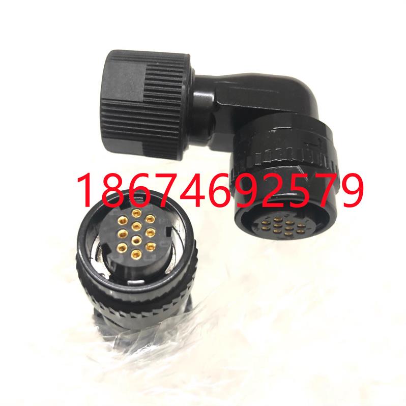 发那科伺服电机插头A06B-6114-5-K213 JN1FS10SL1 10芯编码器接头
