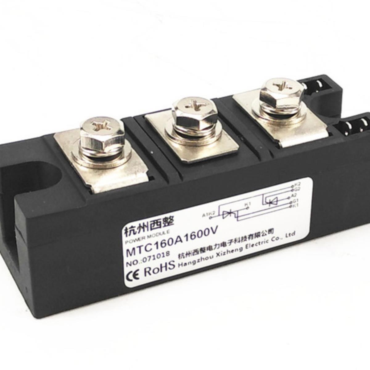 大功率可控硅晶闸管160A MTC160A1600V MTC160-16 800V 1200V