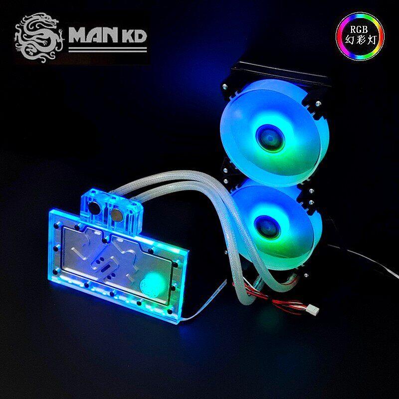 显卡一体式水冷散热器2080 3060 3070 6800 6900 6950 9060系套装