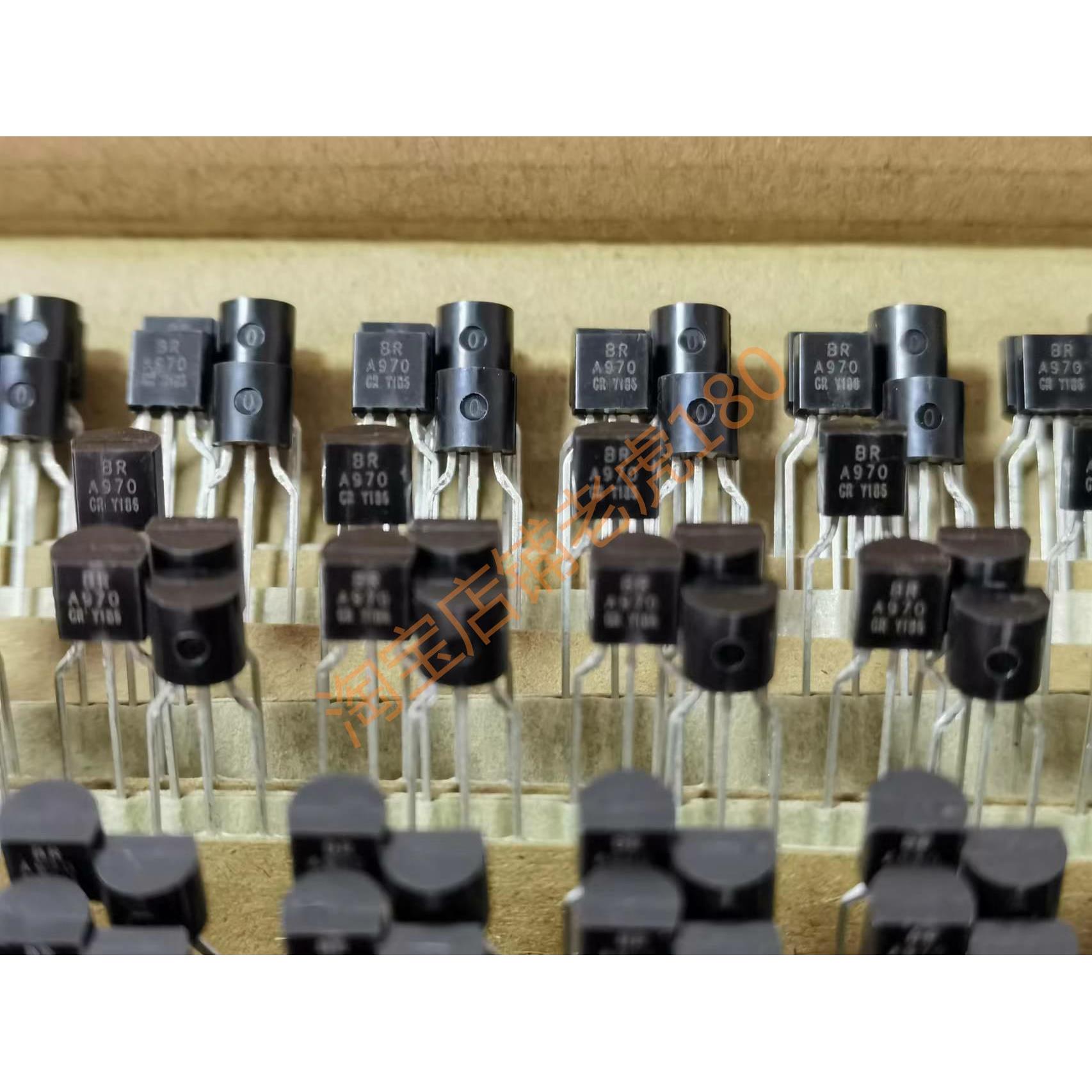 全新原装低噪声音频放大三极管 2SA970 2SC2240蓝箭品牌