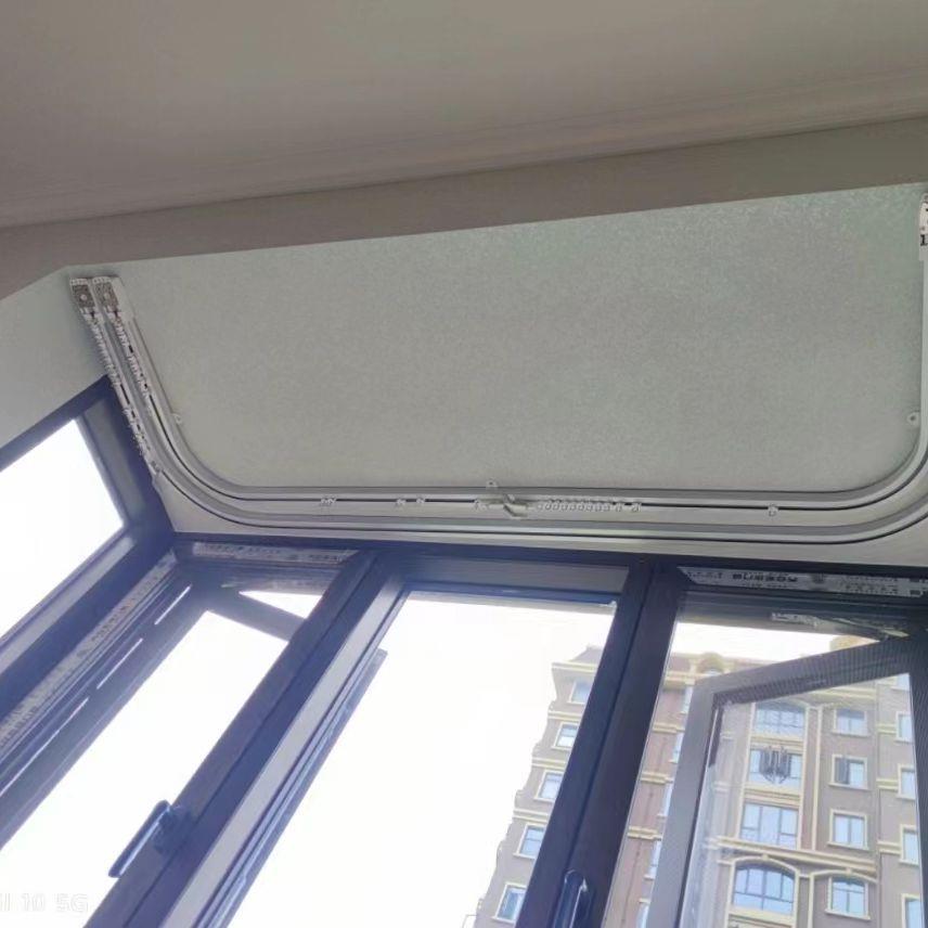 电动窗帘轨道一体折弯90度铝合金