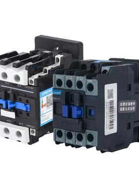 正泰Nxc交流接触器220V单相Cjx2-1210/3210/4011/9565A三相380V24