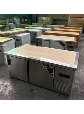 商用冷藏木案面工作台冷冻柜定制奶茶工作台包子工作台冰箱