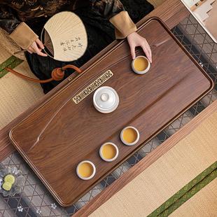 功夫茶台干湿分离茶海茶托盘办公室电木茶盘 实木茶盘家用排水式