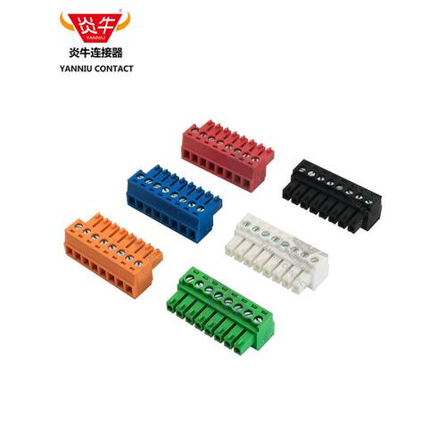3.81mm燕牛凤凰插件Pcb端子座15Edgk/Kf2Edgk/Ec381V/Mc1.5-St