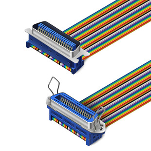 浮太 大CN36P彩排线并口打印线CN36针数据线公对母延长线57系列