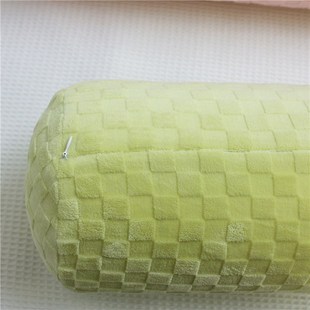 秋冬绒布抱枕套圆柱形枕套亲肤绒布长条枕套不含芯枕套可定制尺寸