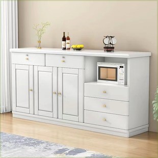 带锁实木收纳柜家用多层抽屉式餐边柜卧室主卧一体五斗柜储物柜