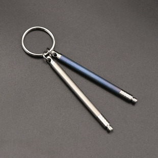 CT4钛合金一体挖耳勺掏耳勺螺旋式创意挖耳采耳成人便携耳屎勺