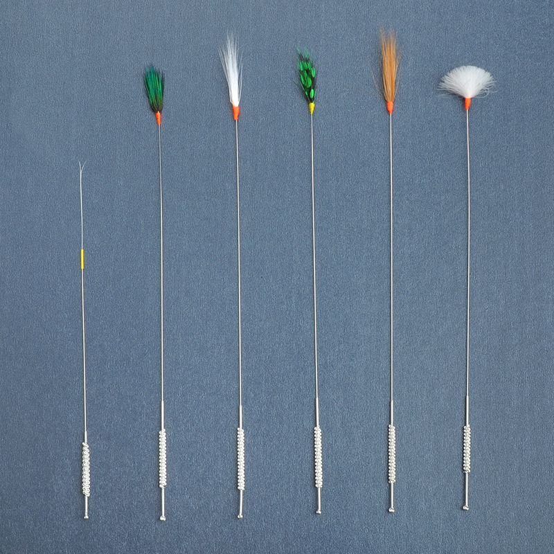 天艺盘龙柄银针采耳工具鹅毛棒 采耳毛棒 耳朵毛毛掏耳朵毛棒工具