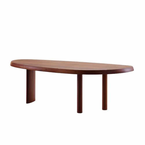 北欧烤漆餐桌实木饭桌简易椭圆形桌子家用小圆桌艺术会议桌包邮