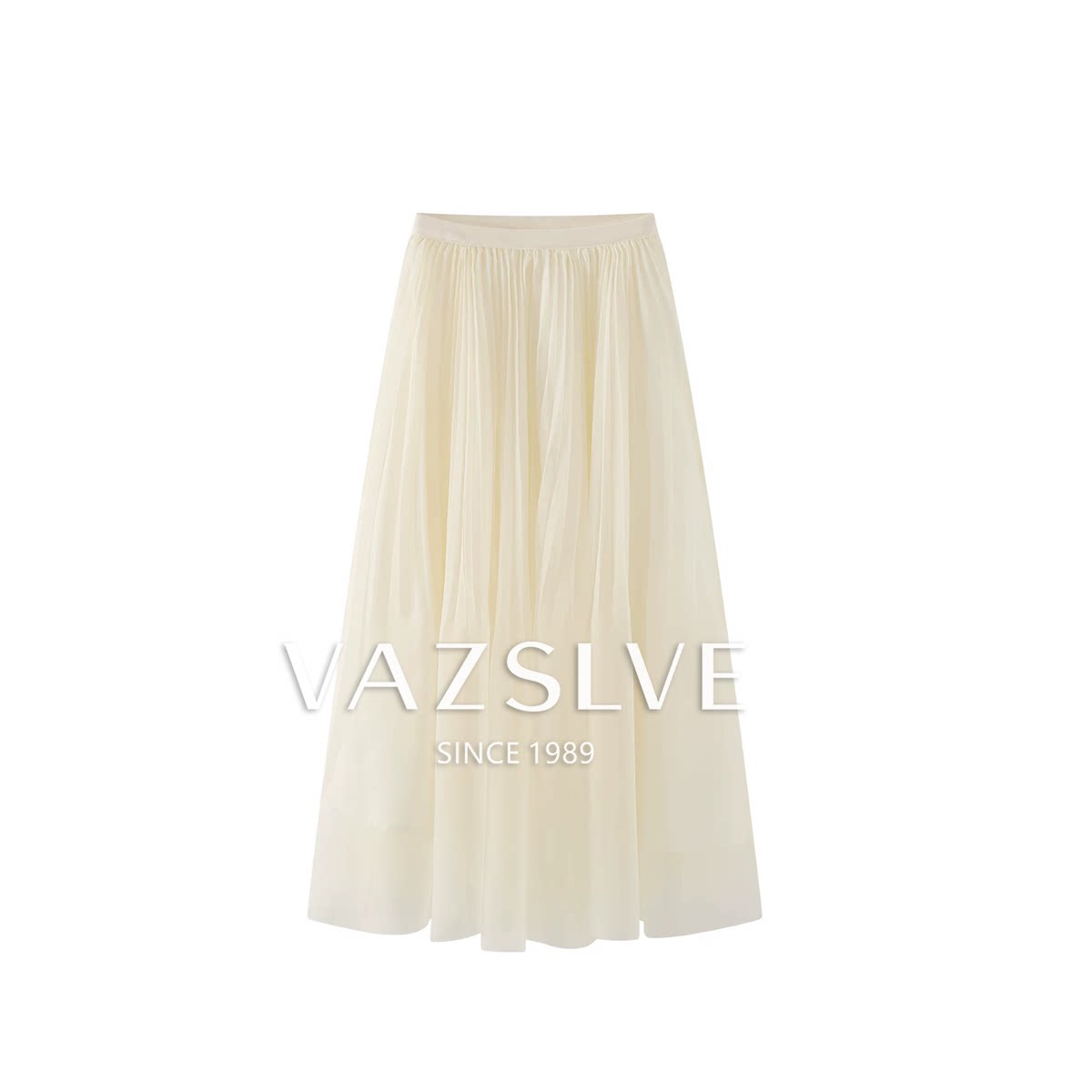 【VAZSLVE/全新奢品】捡漏杏人鱼姬2.0/网纱百褶鱼尾半裙ASQ20191