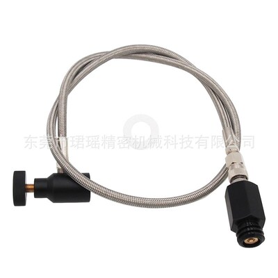 跨境SodastreamCo2 tr21.4螺纹连接汽水机和气罐90厘米钢编软管