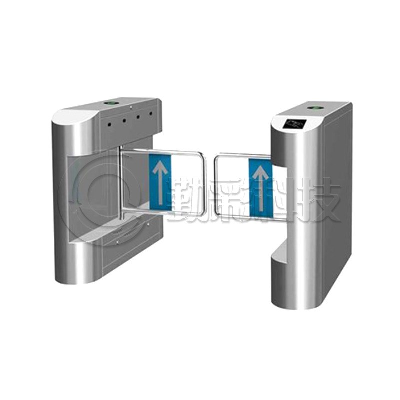 无刷防撞摆闸人行通道速通门 人脸识别门禁闸机户外园区摆闸