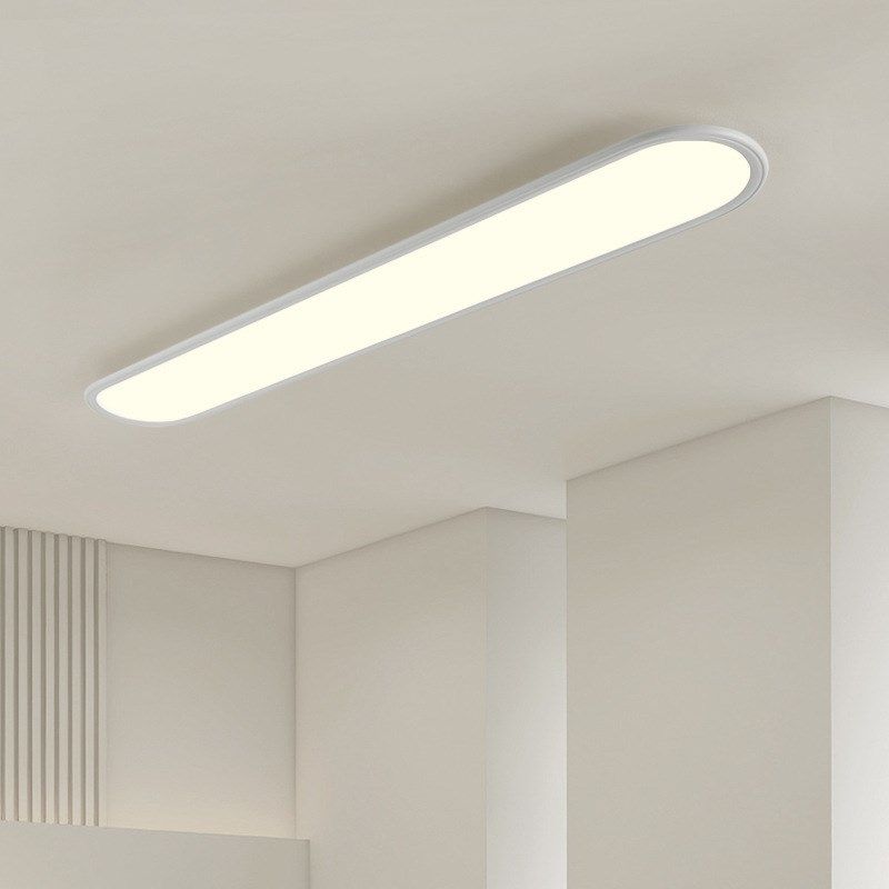 97显指过道灯简约现代走廊餐厅吊灯超薄长条吸顶灯阳台玄关灯具