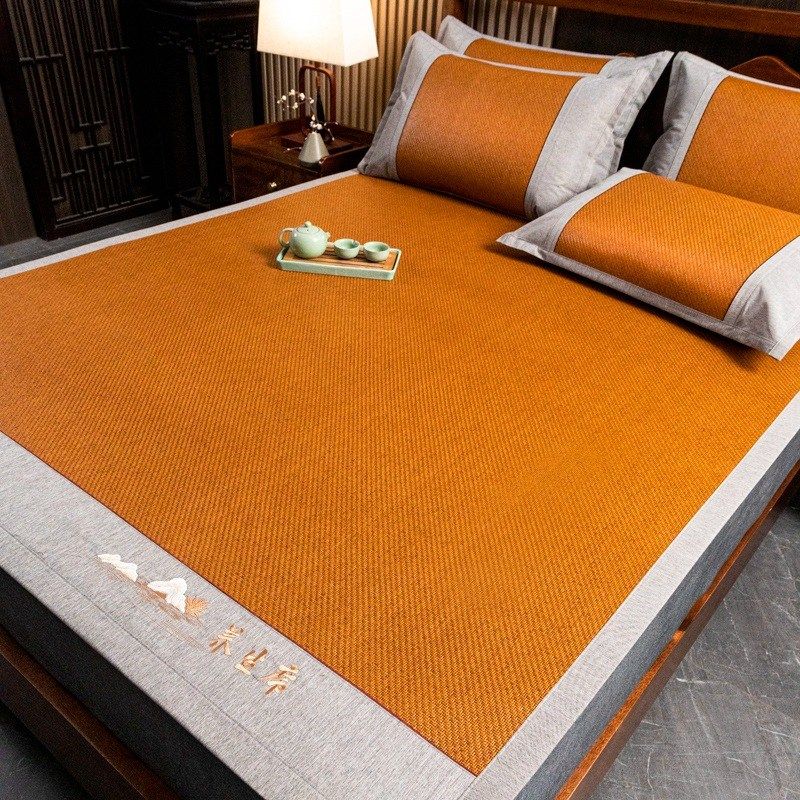 CB#新款双面印尼藤三件套家用藤席夏季空调凉席子1.5m1.8m床,床上用品,藤席,淘宝优惠券,粉丝福利购,淘宝优惠卷