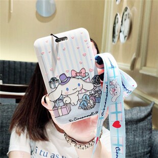 饭卡套学生校卡壳女闺蜜公交卡保护套挂绳身份证件胸牌厂壳