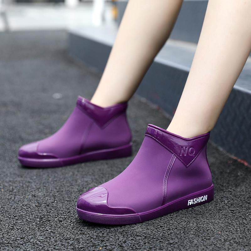 极速学生四季晴雨鞋女软底
