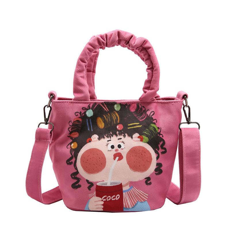 新品原创小众插画帆布包包