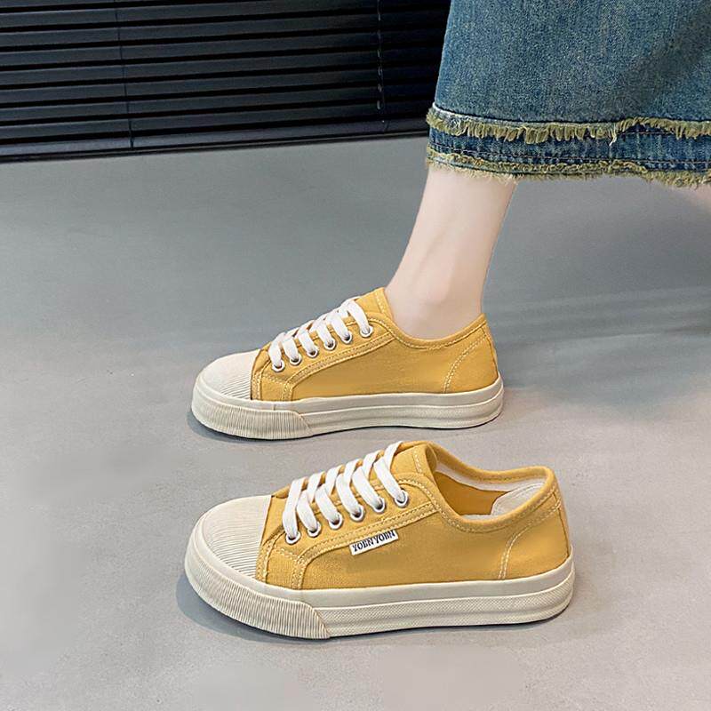 极速帆布鞋女夏季2026新款休闲百搭不累脚软底运动板鞋透气薄款小