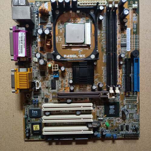 可维修华硕P4SGL-MX主板集成显卡声卡网卡送cpu，包好