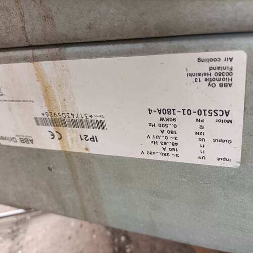 可维修ACS510-01-180A-4    90kw上电测试正常