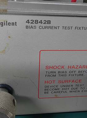 可维修AGILENT 42842B BIAS CURRENT TE