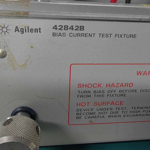 可维修AGILENT 42842B BIAS CURRENT TE