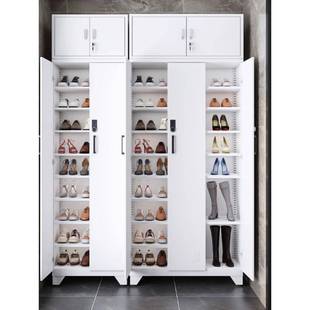 钢质阳台鞋柜、家庭门锁鞋柜、户外储物柜、防潮储物鞋架柜