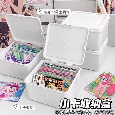 极简主义白色翻盖收纳盒组客厅卧室整理首选防尘防潮储物容器精选