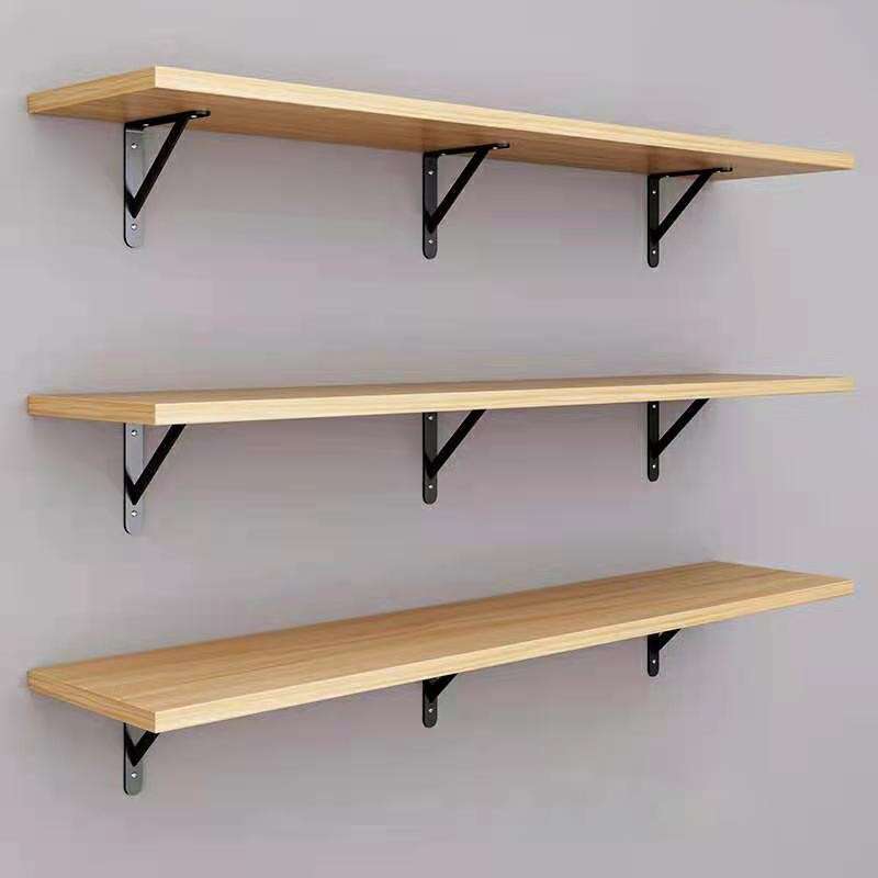 墙上置物架墙壁书架挂墙隔板墙面壁挂式架子一字板上墙层板承重高