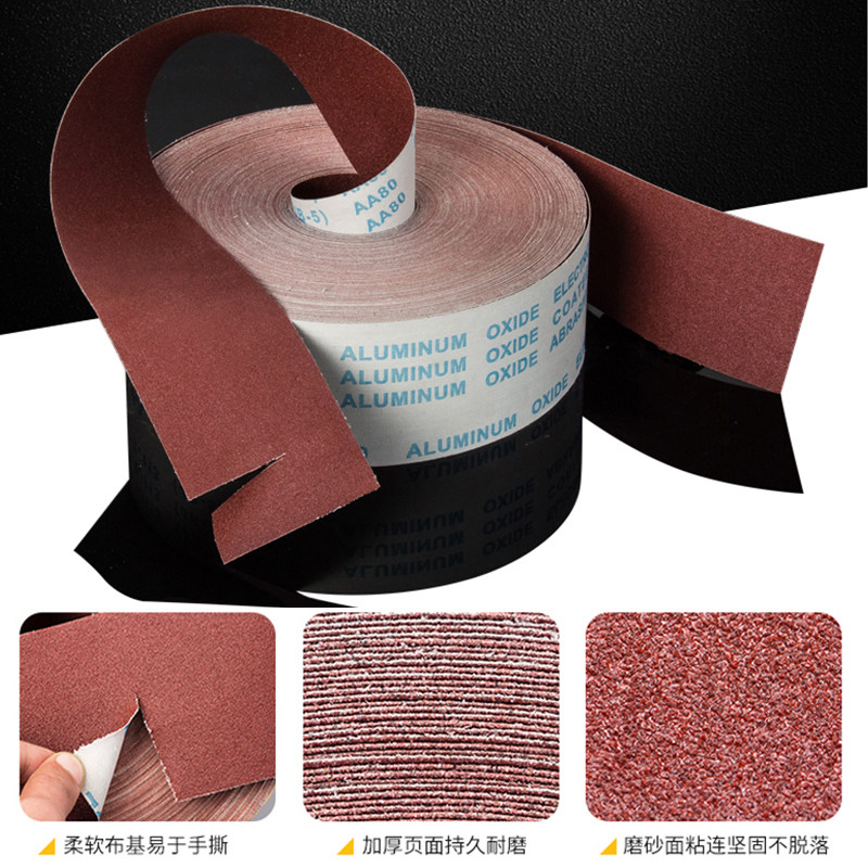 手撕软布卷JB-5砂带布砂纸沙纸木工砂皮打磨抛光沙皮纸纱布砂布卷,五金/工具,其它漆工工具,淘宝优惠券,粉丝福利购,淘宝优惠卷