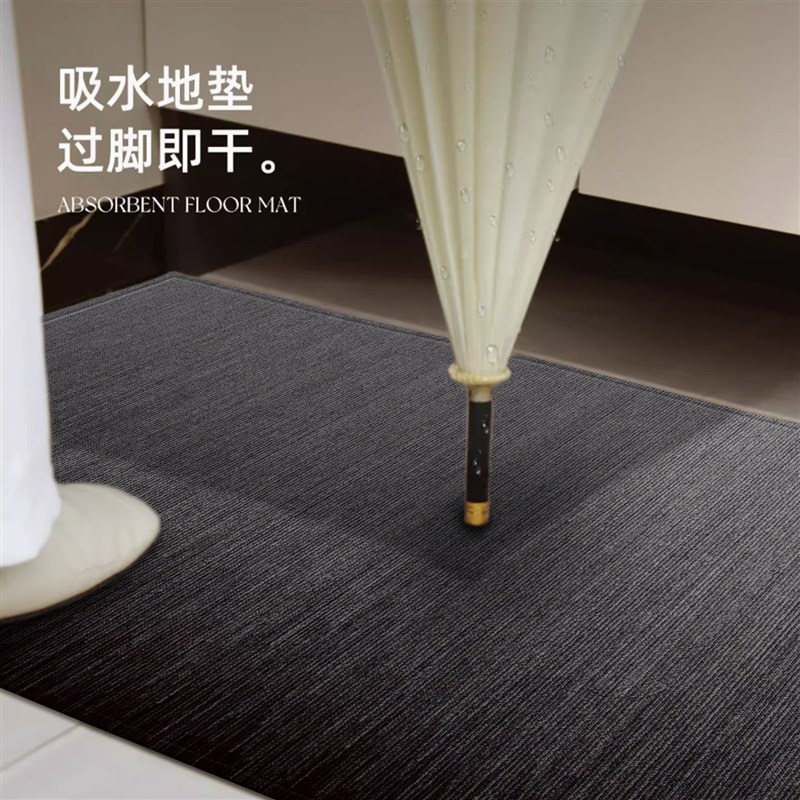 入户门地垫脚垫2025新款耐脏防滑门垫进门高级门口地毯可裁剪垫子