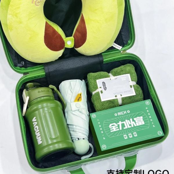 公司活动礼品商务年会可做企业logo送客户朋友送员工行李箱伴手礼