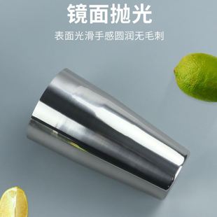 不锈钢厅杯美式 手摇波士顿调酒器 shake调酒杯 酒吧鸡尾酒调酒壶