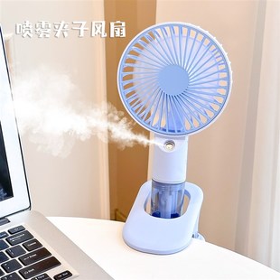 桌面小风扇静音办公室充电小型宿舍床上学生夹子婴儿车 2025新款